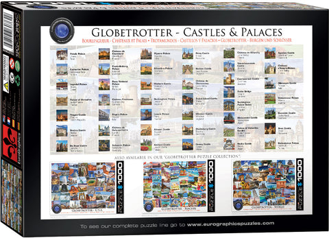 EuroGraphics Castles & Palaces - Globetrotter 1000 Pieces Puzzle - www.toybox.ae