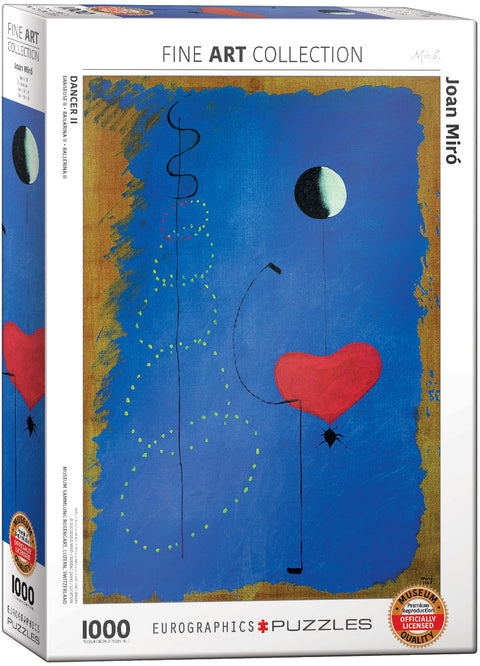 EuroGraphics Dancer II 1000 Pieces Puzzle - www.toybox.ae