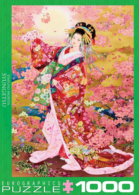 EuroGraphics Syungetsu By Haruyo Morita 1000 Pieces Puzzle - www.toybox.ae