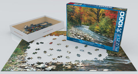 Eurographics Forest Stream - 1000 Pcs Puzzle - www.toybox.ae