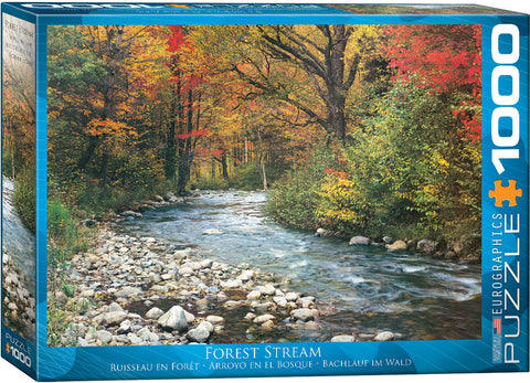 Eurographics Forest Stream - 1000 Pcs Puzzle - www.toybox.ae