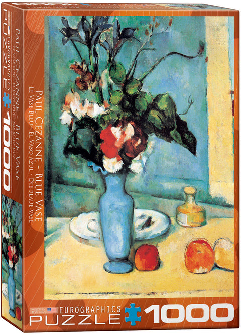 EuroGraphics Blue Vase By Paul Cezanne 1000 Pieces Puzzle - www.toybox.ae