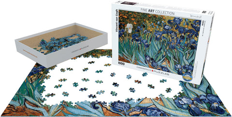 EuroGraphics Irises by Vincent van Gogh 1000-Piece Puzzle - www.toybox.ae