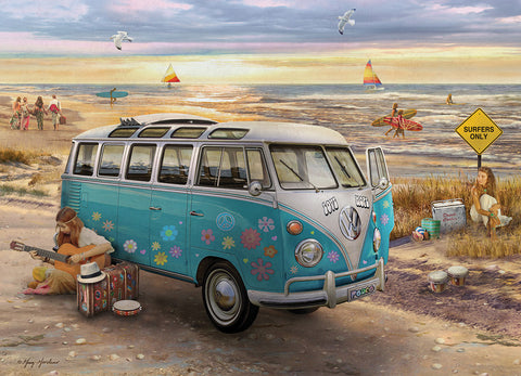 EuroGraphics The Love & Hope Vw Bus 1000 Pieces Puzzle - www.toybox.ae