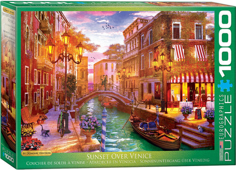 EuroGraphics Sunset Over Venice 1000 Pieces Puzzle - www.toybox.ae