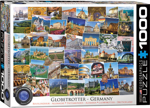 EuroGraphics Globetrotter Germany 1000 Pieces Puzzle - www.toybox.ae