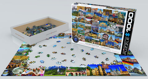 EuroGraphics Globetrotter Germany 1000 Pieces Puzzle - www.toybox.ae