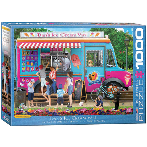EuroGraphics Dans Ice Cream Van 1000-Piece Puzzle - www.toybox.ae