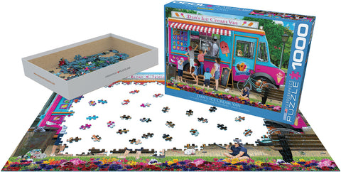 EuroGraphics Dans Ice Cream Van 1000-Piece Puzzle - www.toybox.ae