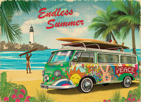 EuroGraphics VW Endless Summer 1000-Piece Puzzle - www.toybox.ae