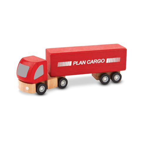 Plantoys Wooden Delivery Vans - www.toybox.ae