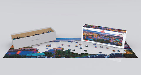 Eurographics Prague Czech Republic - 1000 Pcs Panoramic Puzzle - www.toybox.ae