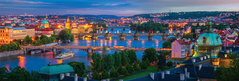 Eurographics Prague Czech Republic - 1000 Pcs Panoramic Puzzle - www.toybox.ae