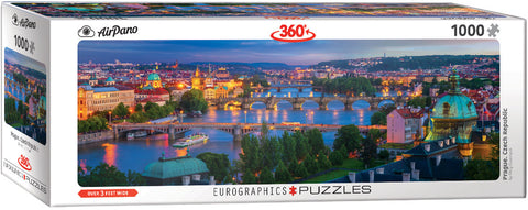 Eurographics Prague Czech Republic - 1000 Pcs Panoramic Puzzle - www.toybox.ae