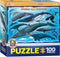 EuroGraphics Whales & Dolphins 100 Pieces Puzzle - www.toybox.ae