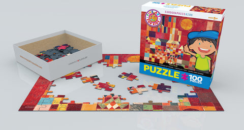 Eurographics Castle And Sun By Paul Klee -1000 Pcs Puzzle - www.toybox.ae