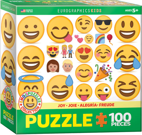 EuroGraphics Joy - Emoji 100 Pieces Puzzle - www.toybox.ae