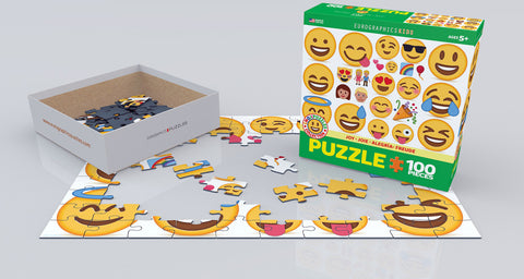 EuroGraphics Joy - Emoji 100 Pieces Puzzle - www.toybox.ae