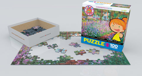 EuroGraphics Monet'S Garden By Claude Monet 100 Pieces Puzzle - www.toybox.ae