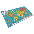 Puzzle World Map 150 Pieces - www.toybox.ae
