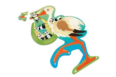 Stork Contour Puzzle 24Pcs - www.toybox.ae