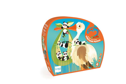 Stork Contour Puzzle 24Pcs - www.toybox.ae