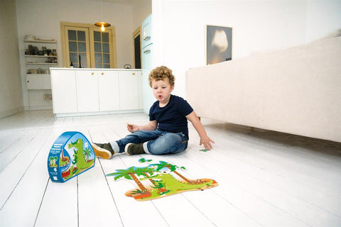 Crocodile Contour Puzzle 36Pcs - Scratch Europe - www.toybox.ae
