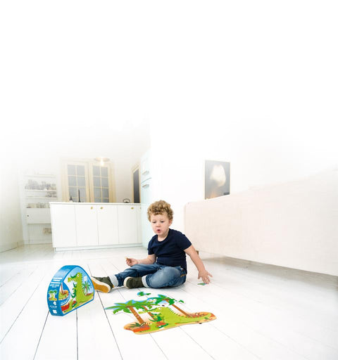 Crocodile Contour Puzzle 36Pcs - Scratch Europe - www.toybox.ae