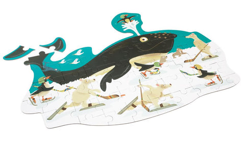 Whale Contour Puzzle - www.toybox.ae