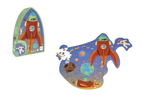 Space Contour Puzzle 60 Pcs - www.toybox.ae