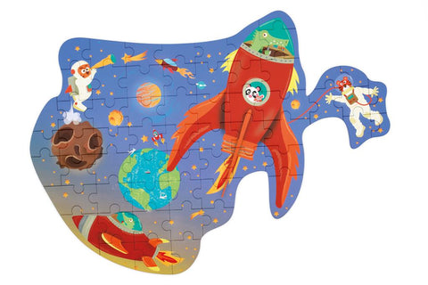 Space Contour Puzzle 60 Pcs - www.toybox.ae