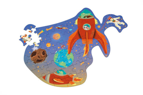 Space Contour Puzzle 60 Pcs - www.toybox.ae