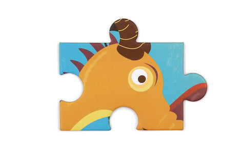 Dragon Contour Puzzle 61 Pcs - Scratch Europe - www.toybox.ae