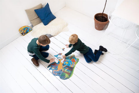 Dragon Contour Puzzle 61 Pcs - Scratch Europe - www.toybox.ae