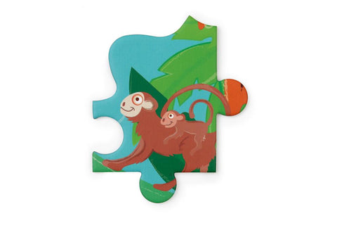 Tiger Contour Puzzle - 58Pcs - www.toybox.ae