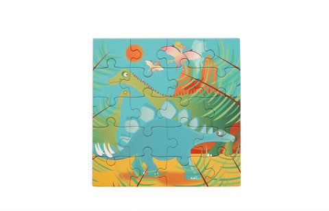 Magnetic Puzzle Book To Go Dinosaurs - www.toybox.ae