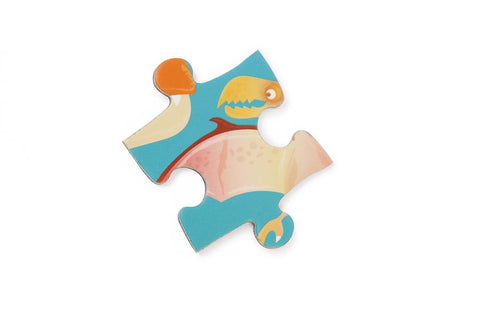 Magnetic Puzzle Book To Go Dinosaurs - www.toybox.ae