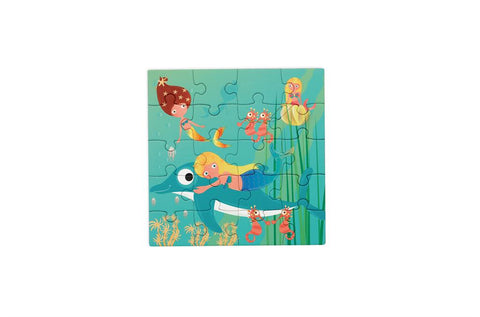Magnetic Puzzle Book To Go Mermaids - www.toybox.ae