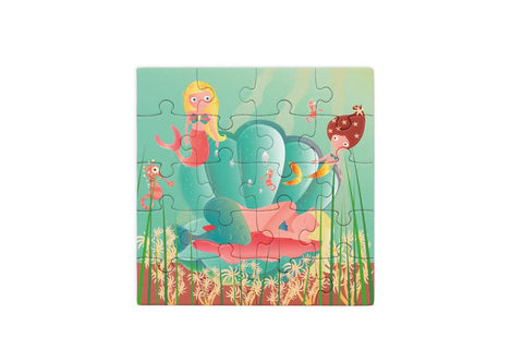 Magnetic Puzzle Book To Go Mermaids - www.toybox.ae