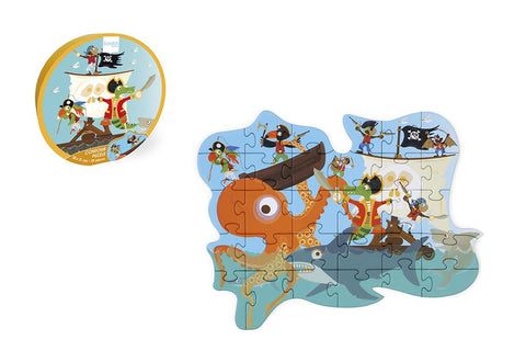 Pirates Contour Puzzle - 29Pcs - www.toybox.ae