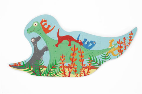 Dino Contour Puzzle - 30Pcs - www.toybox.ae