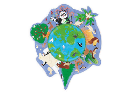 World Contour Puzzle - 45Pcs - www.toybox.ae