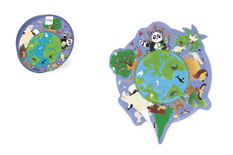 World Contour Puzzle - 45Pcs - www.toybox.ae