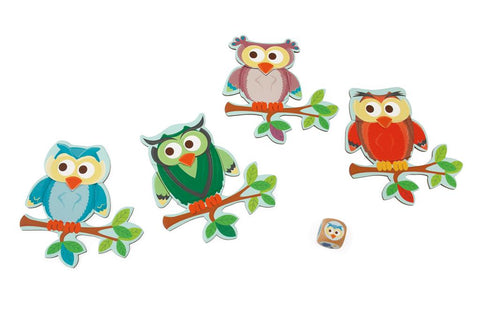Owl Puzzling Game, In Contour Box