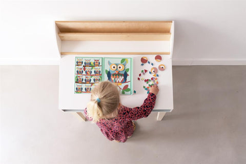 Magnetic Colours & Shapes - Owl - www.toybox.ae