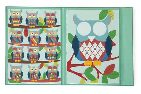 Magnetic Colours & Shapes - Owl - www.toybox.ae