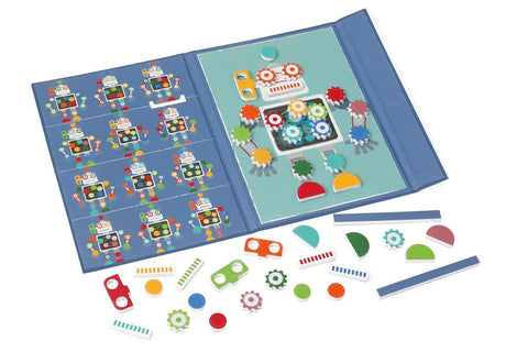 Magnetic Colours & Shapes - Robot - www.toybox.ae