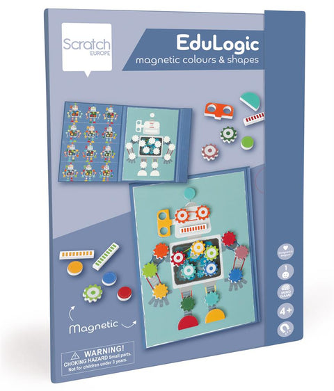 Magnetic Colours & Shapes - Robot - www.toybox.ae