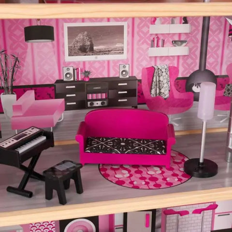 Kidkraft Sparkle Mansion Dollhouse - www.toybox.ae