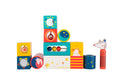 Les Zig Et Zag Stack-Up Activity Cubes - www.toybox.ae